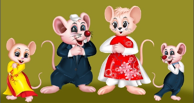 Top 57 về mô hình chuột trang trí tết  Du học Akina