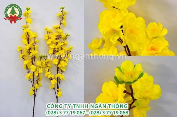 Cành mai giả trang trí tết