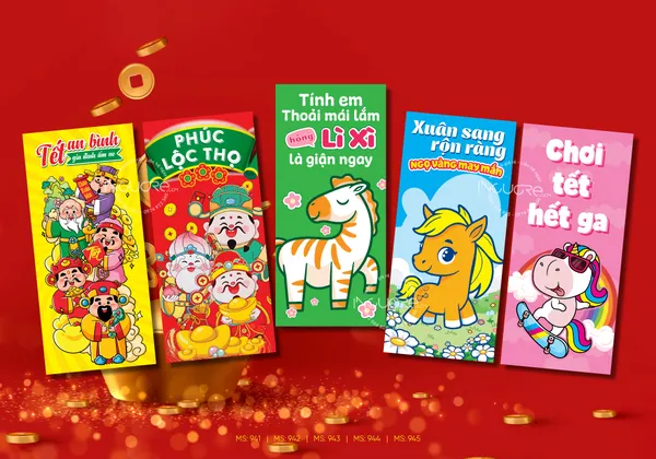 Mẫu bao lì xì 2026