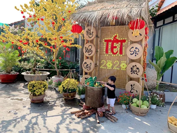 Tiểu cảnh tết 2026