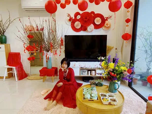 Cách trang trí Tết ở nhà