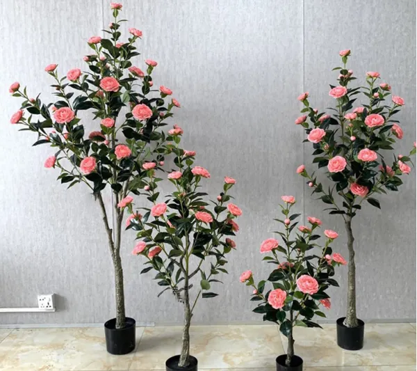 Cây hoa giả trang trí trong nhà