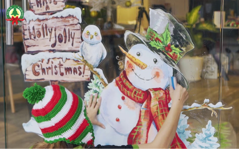 Địa Chỉ Bán Decal Trang Trí Noel Quận 1 Chất Lượng, Giá rẻ