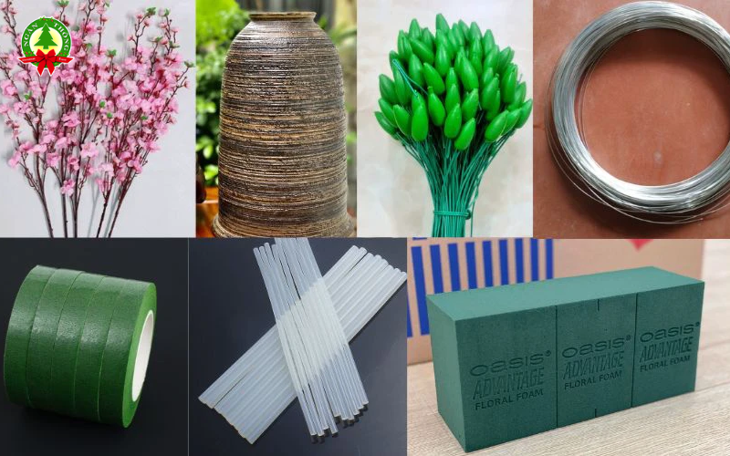 Hướng dẫn những cách cắm hoa giả ngày tết đẹp chuẩn phong thủy, giúp không gian nhà bạn rực rỡ và thu hút tài lộc. Khám phá ngay các mẫu bình hoa Tết độc lạ tại Ngàn Thông!