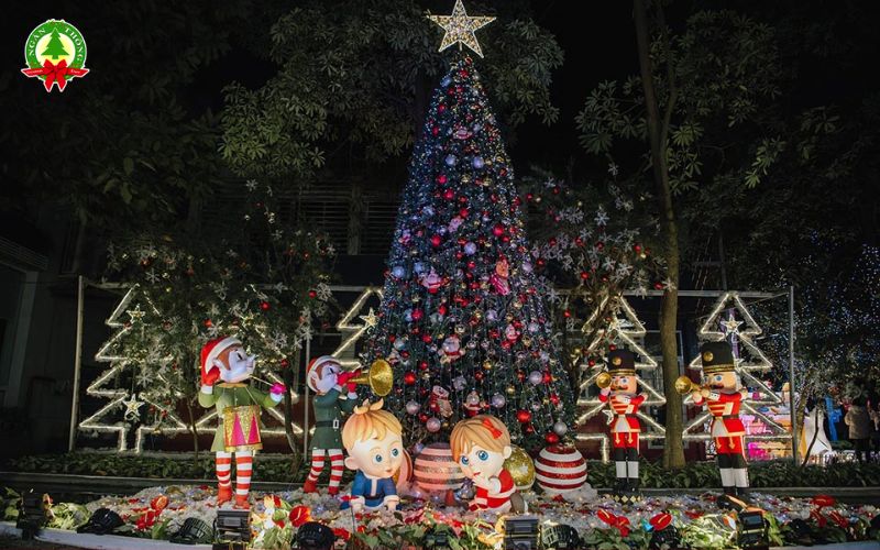Khám phá 10+ mẫu tiểu cảnh noel ngoài trời đẹp, sáng tạo, thu hút. Gợi ý trang trí giáng sinh ngoài trời ấn tượng, tiết kiệm chi phí, phù hợp mọi không gian.