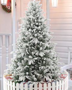 Cây thông Noel PE - SFR phủ tuyết mã LP-SFR-HS, cao 1m5 đến 3m