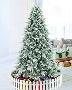 Cây thông Noel phủ tuyết toàn bộ lá PE mã LP-NR-HS, cao 1m5 đến 3m